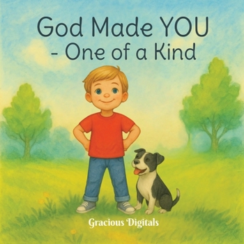 Paperback God Made YOU - One Of A Kind: A Scripture-Based Book Reminding Boys that God Made Them Unique, Loved, and Wonderfully Designed Book
