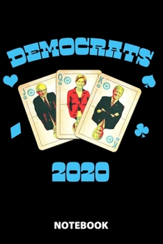 Paperback Democrats 2020 Notebook: 100 Dotted Pages - 6X9 Inches - Sketchbook - Diary - Journal - For Men And Women - Christmas Or Birthday Gift For Him Book