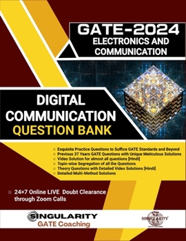 Paperback Digital Communication Question Bank: GATE 2024 Electronics and Communication Book