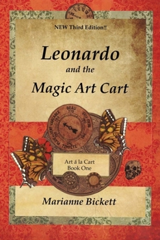 Paperback Leonardo and the Magic Art Cart Book