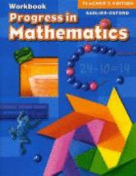 Progress in Mathematics, Workbook : Grade 1 Teacher's Edition, California Edition