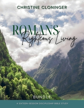 Paperback Romans, Righteous Living: A Sixteen Session Discipleship Bible Study Book