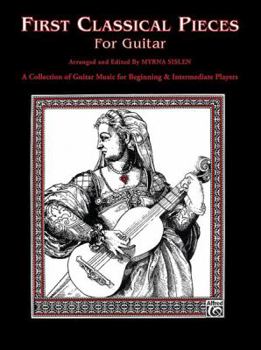 Paperback First Classical Pieces for Guitar Book