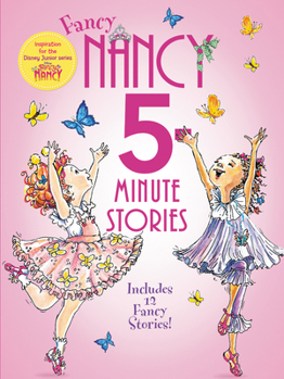 Hardcover Fancy Nancy: 5-Minute Fancy Nancy Stories Book