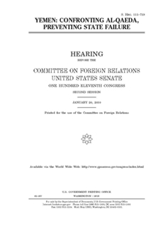 Paperback Yemen: confronting al-Qaeda, preventing state failure Book