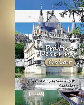 Paperback Prática Desenho [Color] - XL Livro de Exercícios 28: Castelos [Portuguese] Book