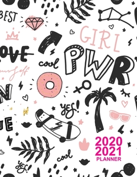 2020 2021 Planner: Simple Two Year - Monthly Calendar Planner | 24 Months Jan 2020 to Dec 2021 For Academic Agenda Schedule Organizer Logbook and Daily Journal | Product Code CX 0001989