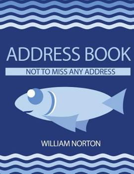 Paperback Address book "not to miss any address" Book