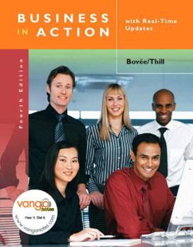 Paperback Business in Action: With Real-time Updates Book