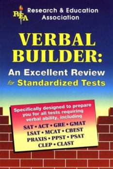 Paperback Verbal Builder for Admission and Standardized Tests Book
