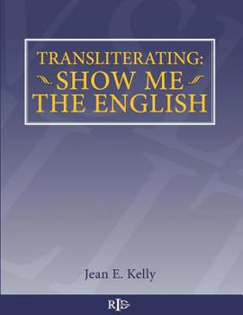 Paperback Transliterating: Show Me The English Book