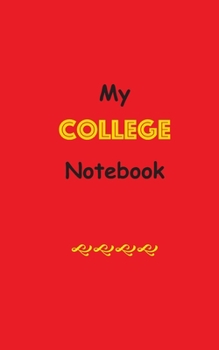 Paperback My College Notebook: Blank Lined Notebook Book