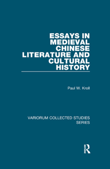 Paperback Essays in Medieval Chinese Literature and Cultural History Book