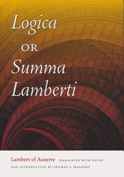 Paperback Logica, or Summa Lamberti Book