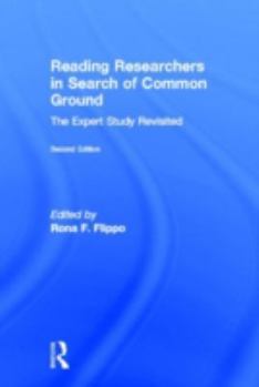 Hardcover Reading Researchers in Search of Common Ground: The Expert Study Revisited Book