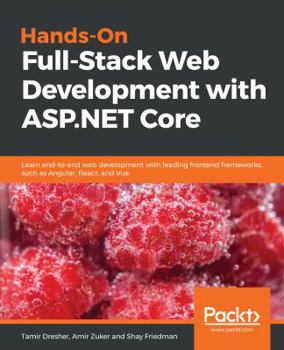 Paperback Hands-On Full-Stack Web Development with ASP.NET Core Book