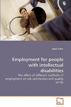 Paperback Employment for people with intellectual disabilities Book