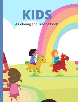 Paperback Kids: A Coloring and Tracing book