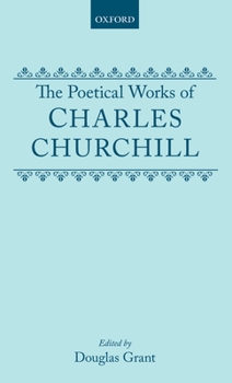 Hardcover The Poetical Works of Charles Churchill Book