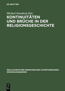 Hardcover Kontinuitäten und Brüche in der Religionsgeschichte [German] Book