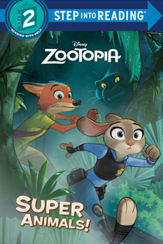 Paperback Zootopia Super Animals! Book