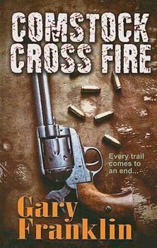 Hardcover Comstock Cross Fire [Large Print] Book
