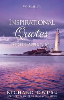 Paperback Inspirational Quotes for Life Application Volume Two Book