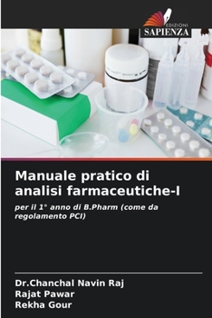 Paperback Manuale pratico di analisi farmaceutiche-I [Italian] Book