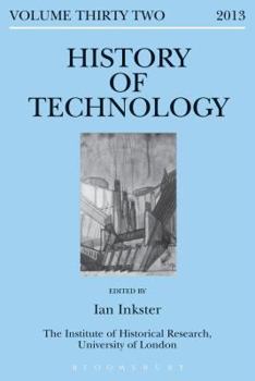Hardcover History of Technology, Volume 32 Book