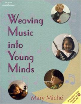 Hardcover Weaving Music Into Young Minds with Education [With CD] Book