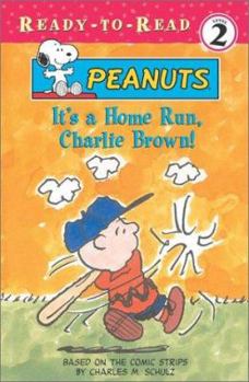 Paperback It's A Home Run, Charlie Brown! (Peanuts Ready-To-Read) Book