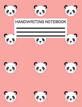 Handwriting Notebook: Handwriting Composition Notebook