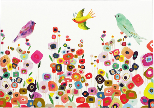 Misc. Candy Garden Note Cards Book