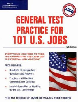 Paperback General Test Practice 101 U.S. Jobs, 5/E Book