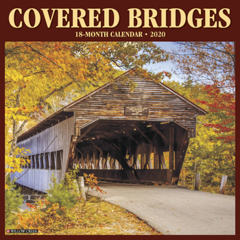 Calendar Covered Bridges 2020 Wall Calendar Book