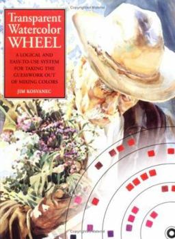 Paperback Transparent Watercolor Wheel Book