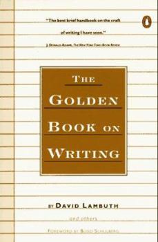 Paperback The Golden Book on Writing Book