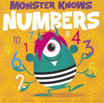 Board book Monster Knows Numbers Book