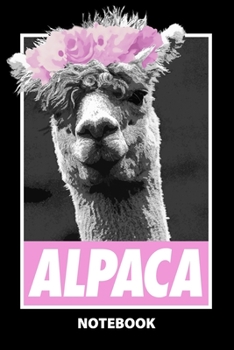 Alpaca Notebook: 100 Dotted Pages | 6X9 Inches | Sketchbook | Diary | Journal | For Men And Women | Christmas Or Birthday Gift For Him And Her | Funny Gift Idea | For Office | For School