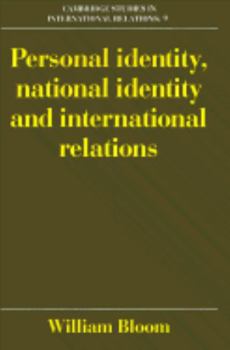 Paperback Personal Identity, National Identity and International Relations Book