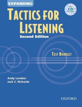 Expanding Tactics for Listening Test Booklet - Book  of the Tactics for Listening