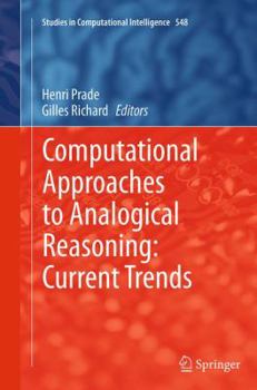 Paperback Computational Approaches to Analogical Reasoning: Current Trends Book