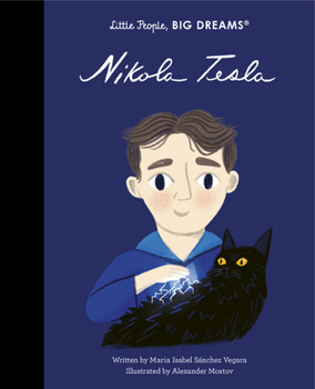 Hardcover Little People Big Dreams Nikola Tesla /anglais Book