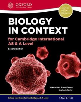 Paperback Biology in Context for Cambridge International as & a Level Book