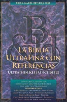 Leather Bound Ultrathin Reference Bible-RV 1960 [Spanish] Book