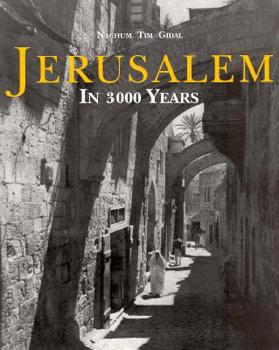 Hardcover Jerusalem in 3000 Years Book