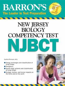 Paperback New Jersey Biology Competency Test Book