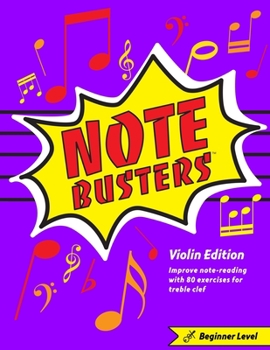 Paperback Notebusters: Beginner Violin Book