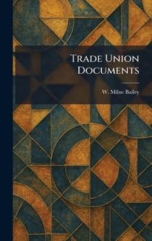 Hardcover Trade Union Documents Book