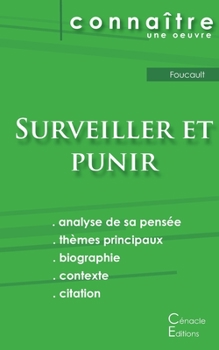 Paperback Fiche de lecture Surveiller et Punir de Michel Foucault (Analyse philosophique de référence et résumé complet) [French] Book